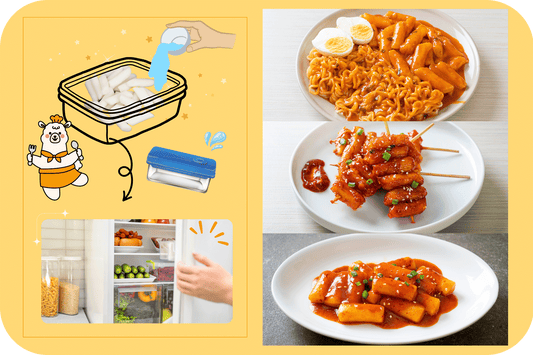kinikora-How to Store Leftover Tteok (Refrigeration-Freezing)