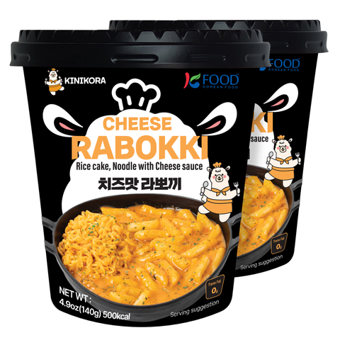 Kinikora - Cheese Rapokki - Cheese Cup 2EA Kinikora - Cheese Rapokki - Cheese Cup 2EA