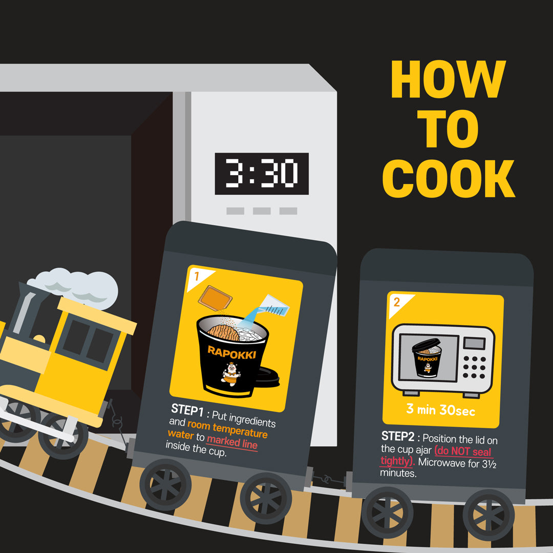 Kinikora - Cheese Rapokki - Cheese Rabokki Cup 2EA - Step by step Receipt Kinikora - Cheese Rapokki - Cheese Rabokki Cup 2EA - Step by step Receipt