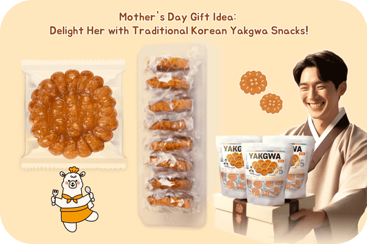 Mother's Day Gift Idea: Delight Her with Traditional Korean Yakgwa Snacks!