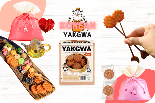 kinikora-Year-End Gift Idea: Mini Yakgwa - Traditional Korean Sweets with Elegant Packaging