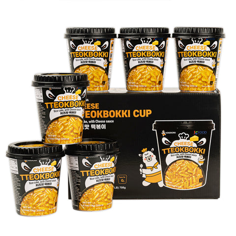 Kinikora - Cheese Tteokbokki - Cheese Tteokbokki Cup 6EA