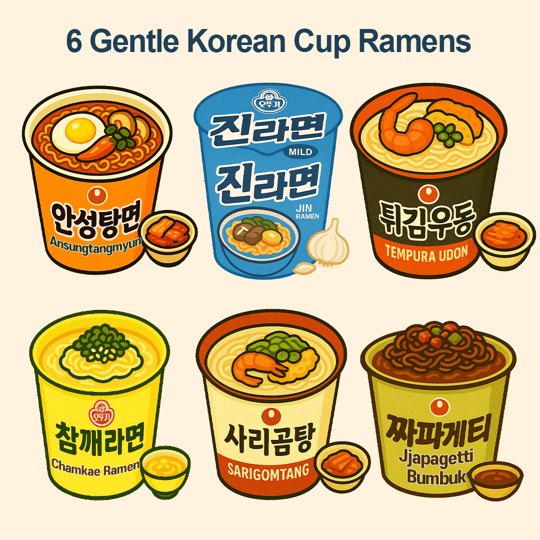 Mini Korean Instant Ramen Cup