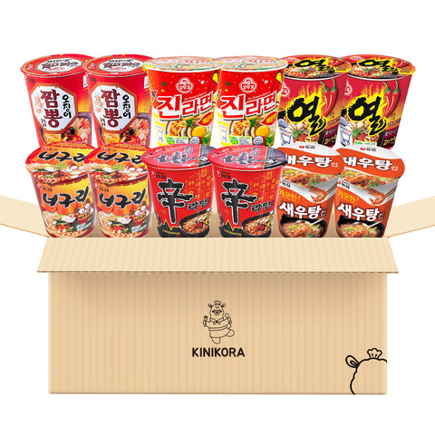 KINIKORA-Mini- Korean-Instant-Spicy- Ramen-Cup