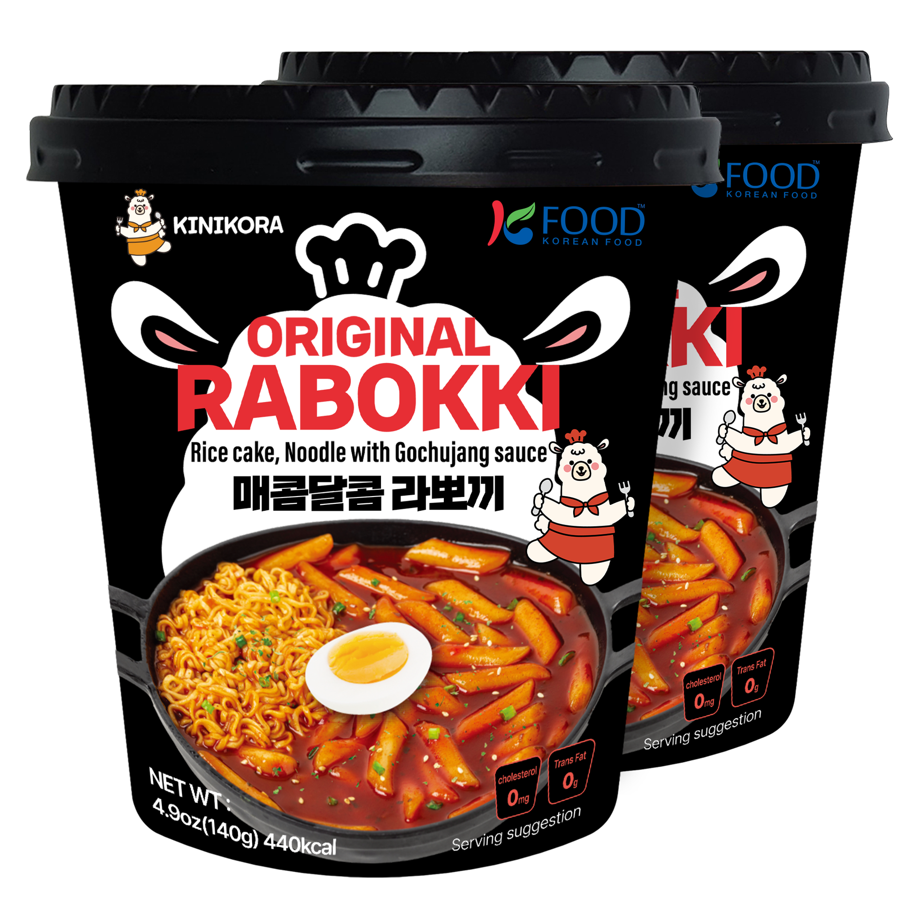 Original Spicy Rabokki 2 Pack 🌶️🌶️ – Kinikora US
