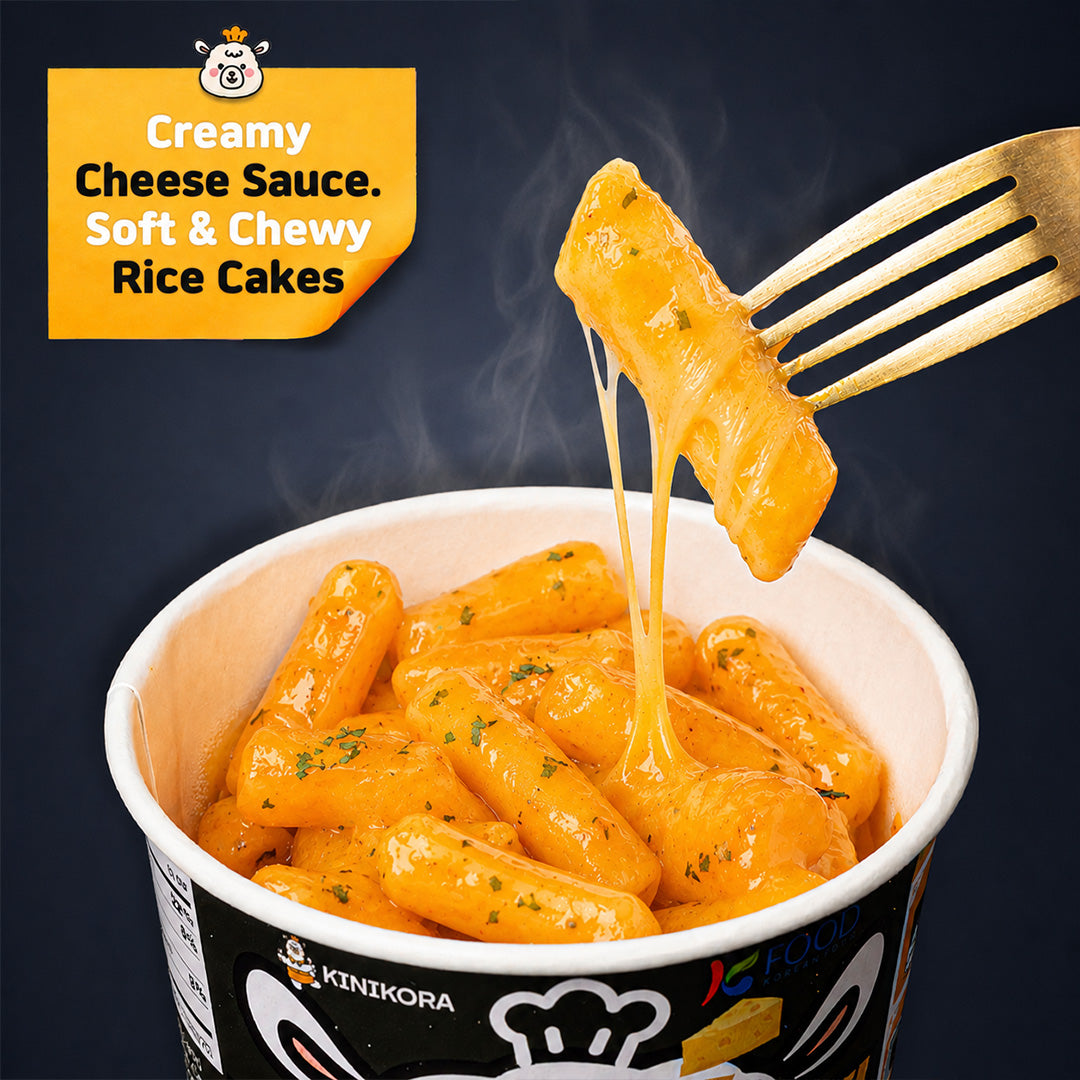 Kinikora - Cheese Tteokbokki - Cheese Tteokbokki Cup 1EA-second