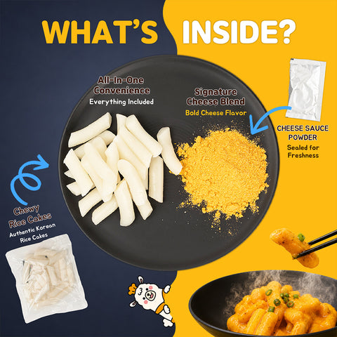 Kinikora - Cheese Tteokbokki - Cheese Tteokbokki Cup 6EA - Product Detail Picture 1