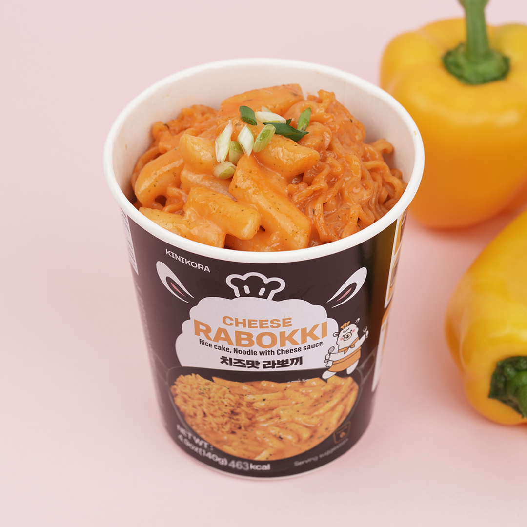 Kinikora - Cheese Rapokki - Cheese Rabokki Cup 2EA-second